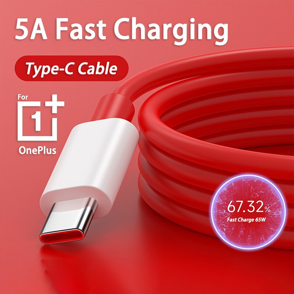 OnePlus Dash Power Adapter And Type-C USB Cable