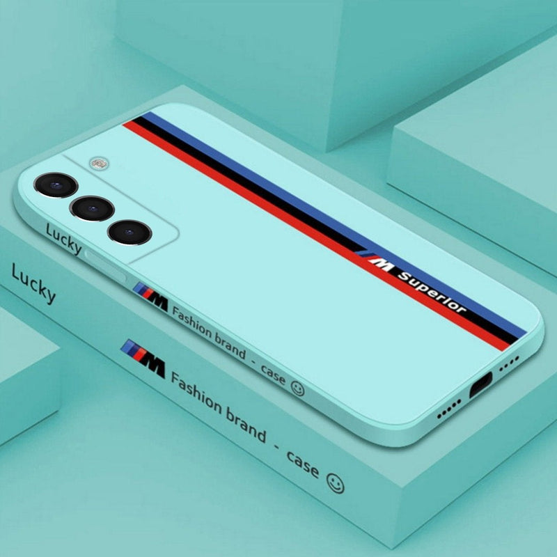 Soft Liquid Silicone BMW Case - Samsung