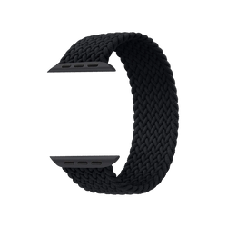 Woven Nylon Braided Solo Loop for Apple Watch [42/44MM] - Charcoal