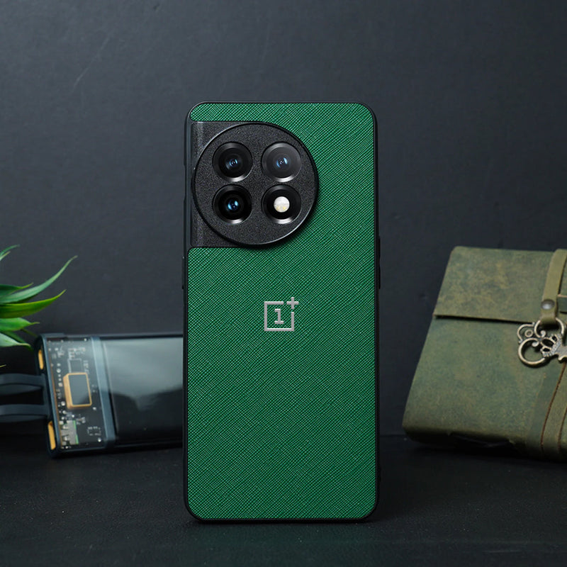 PU Leather Textured Case - OnePlus