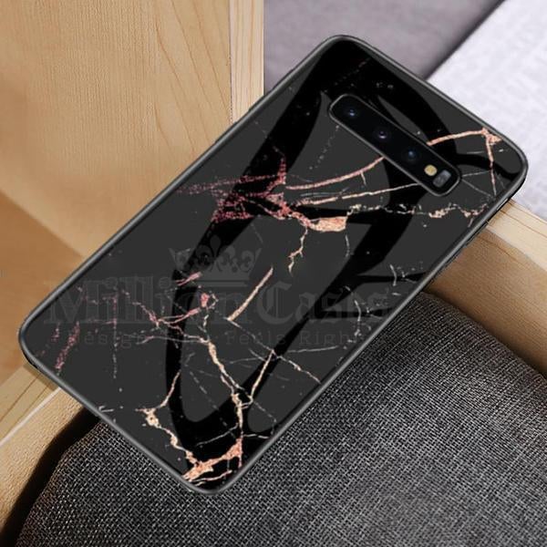 Galaxy S10 Plus Classic Nature Elemental Textured Marble Case