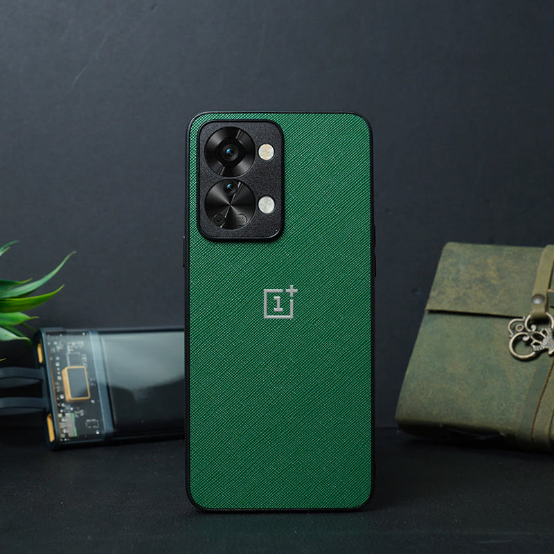 PU Leather Textured Case - OnePlus