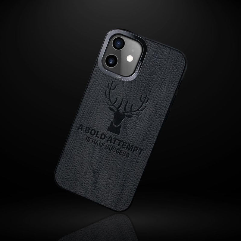 iPhone 12 Deer Pattern Inspirational Soft Case