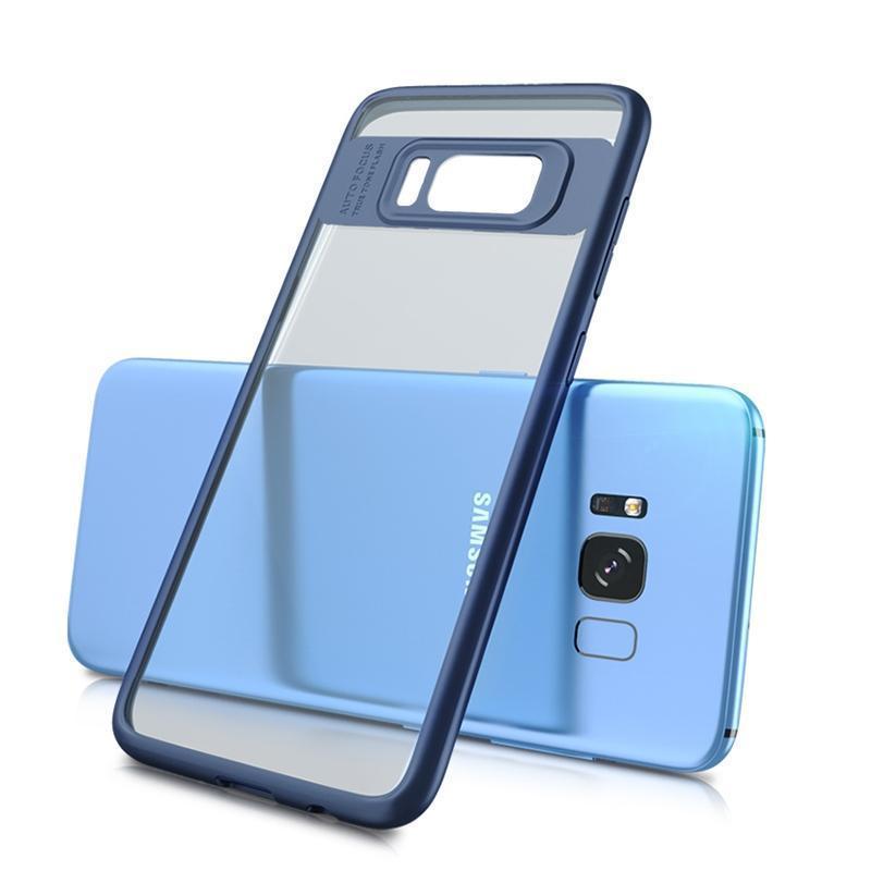 Galaxy S8 Transparent Slim Shockproof Case