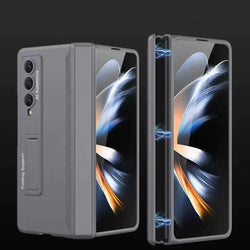 Galaxy Z Fold Series Bumper Protection Case With Kickstand