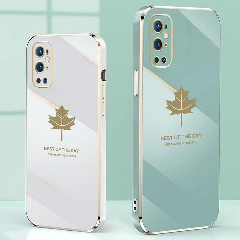 Electroplating Mapple Leaf Soft Case - OnePlus