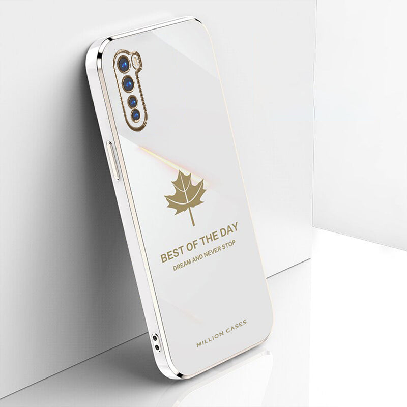 Electroplating Mapple Leaf Soft Case - OnePlus