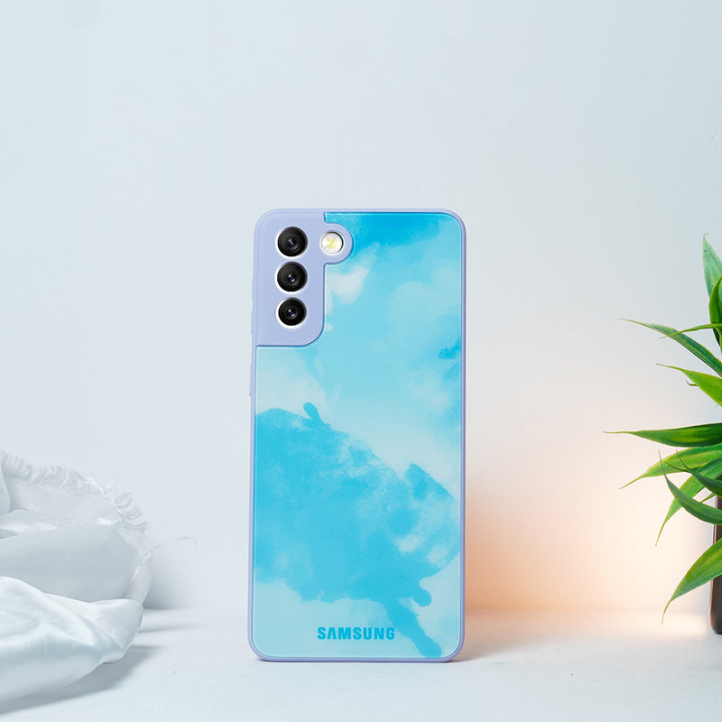 Colorful Wave Glass Phone Case - Samsung