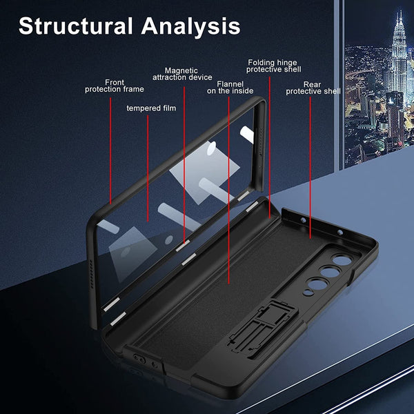 Bumper Protection Case With Kickstand - Samsung