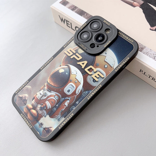 Luxury Space Astronaut Defender Case - iPhone