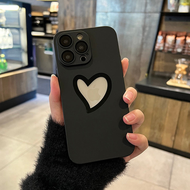 Heart Shape Logo Design Case - iPhone