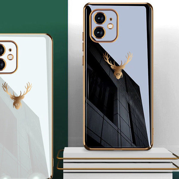 iPhone 11 Series Deer Electroplating Case