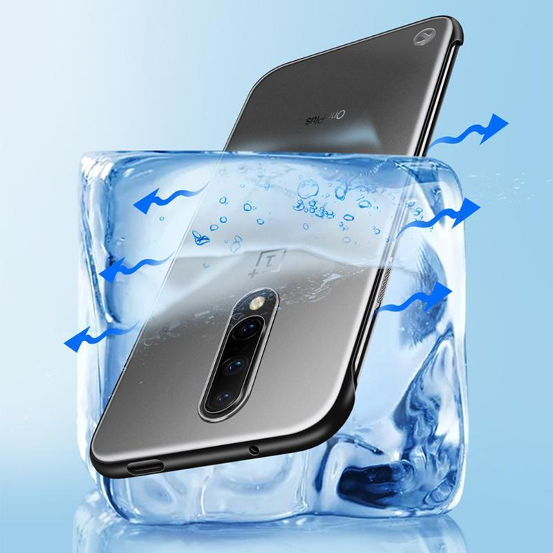 OnePlus 7 Pro Luxury Frameless Transparent Case