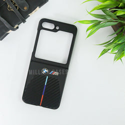 Galaxy Z Flip5 BMW Carbon Fiber Case