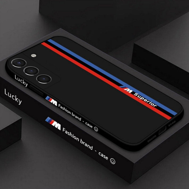 Soft Liquid Silicone BMW Case - Samsung