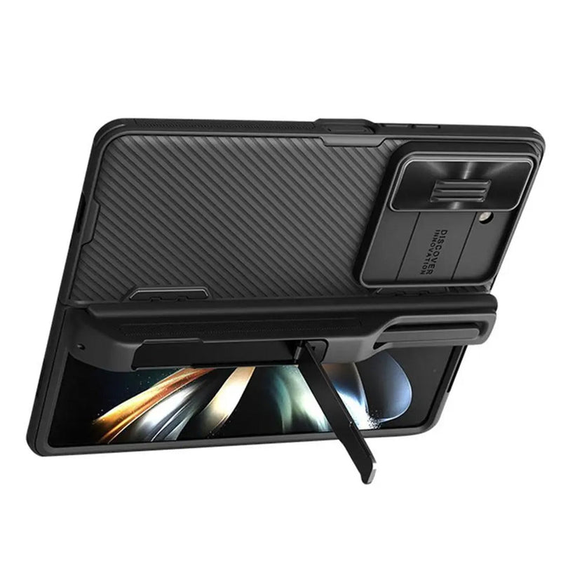 Galaxy Z Fold5 Camshield S-Pen Holder Stand Case