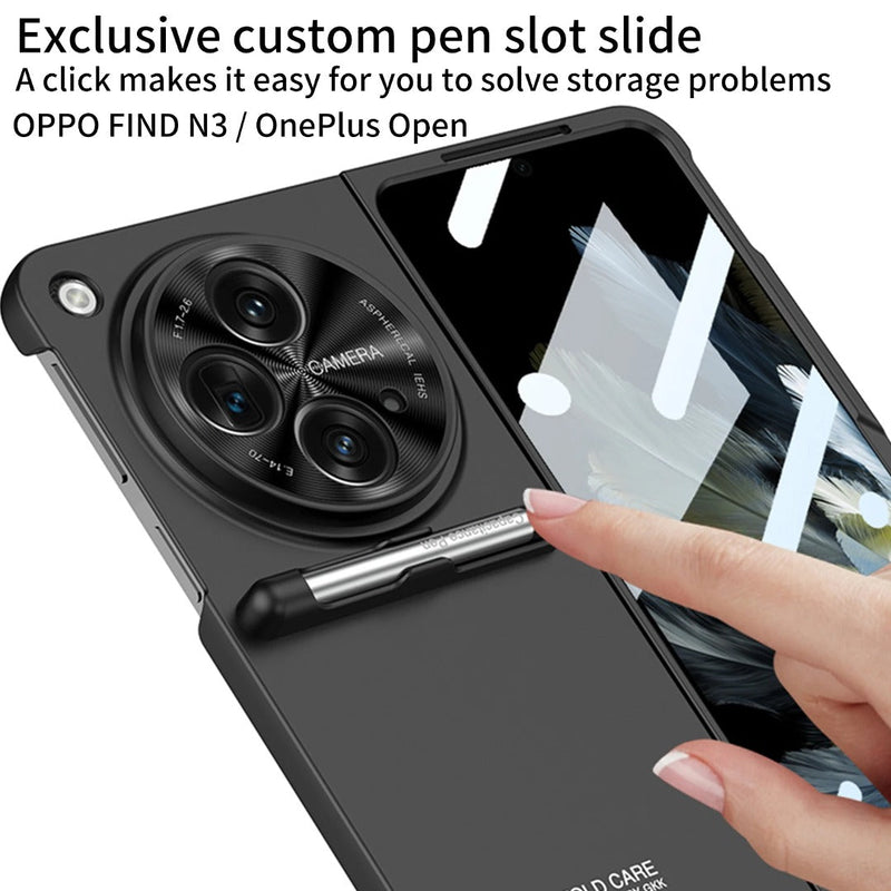 OnePlus Open Crystal CaseCade Stand Case