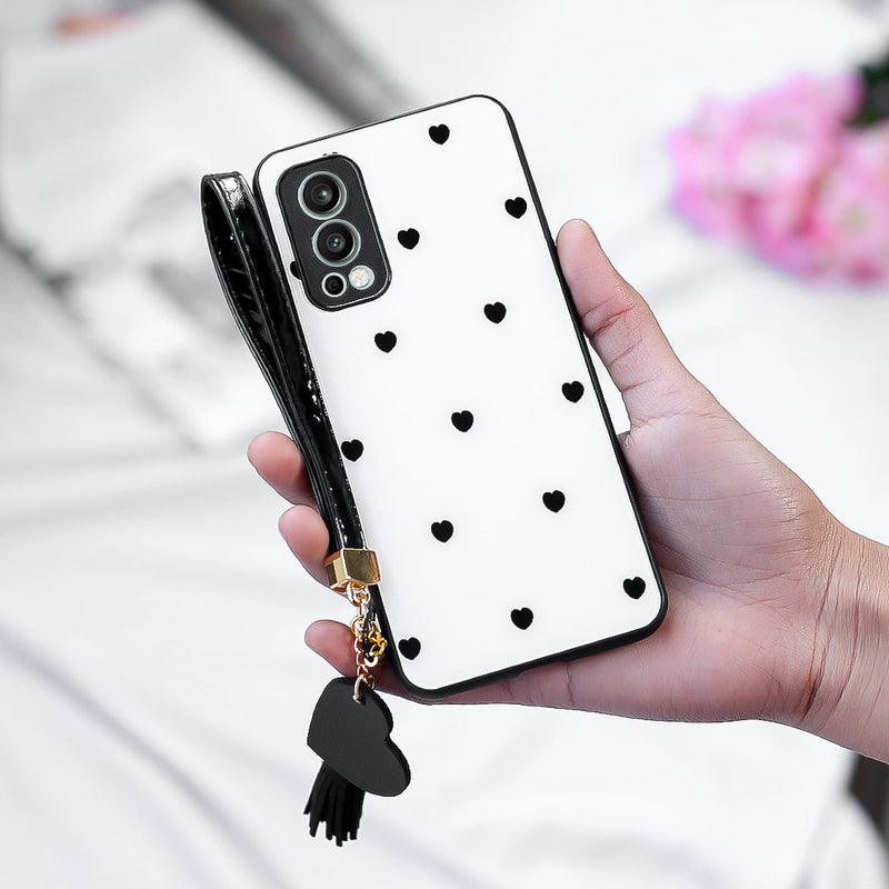 Adorable Little Hearts Print Case - OnePlus