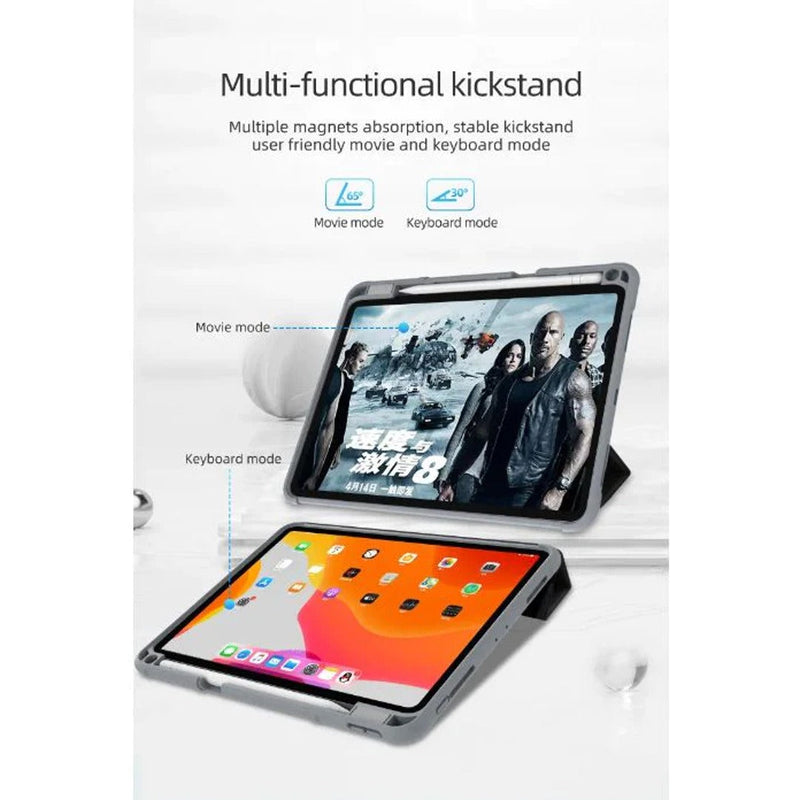 Mutural ® Smart Flip Kickstand Case For IPad 8th/9th Gen