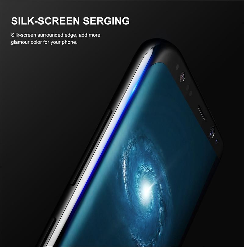 Galaxy S8 Plus Original 4D Curved Tempered Glass