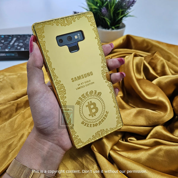 Galaxy Note Series Crafted Gold Luxurious Camera Protective Case