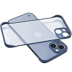 EGOTUDE Frameless Hard Back Cover  (Camera Protection, Blue, Polycarbonate)