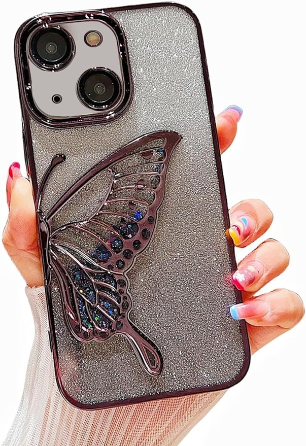 Designed for iPhone  (Butterfly |Pink)