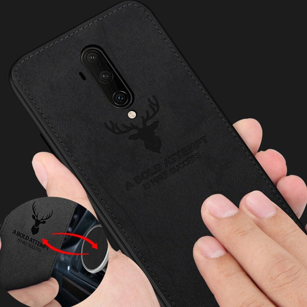 OnePlus 7T Pro (2 in 1 Combo) Deer Case+ Earphones