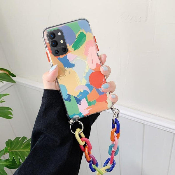 Aesthetic Artsy Anti-shock Case with Bracelet - OnePlus