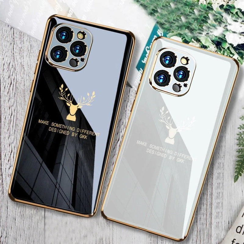 iPhone 13 Electroplating Deer Pattern Case