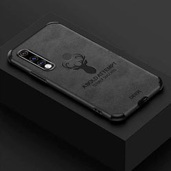 Galaxy A70 Shockproof Deer Leather Texture Case