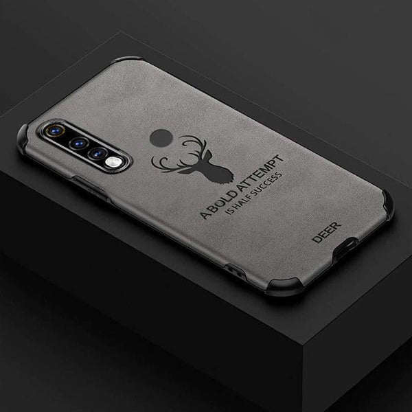 Galaxy A70 Shockproof Deer Leather Texture Case