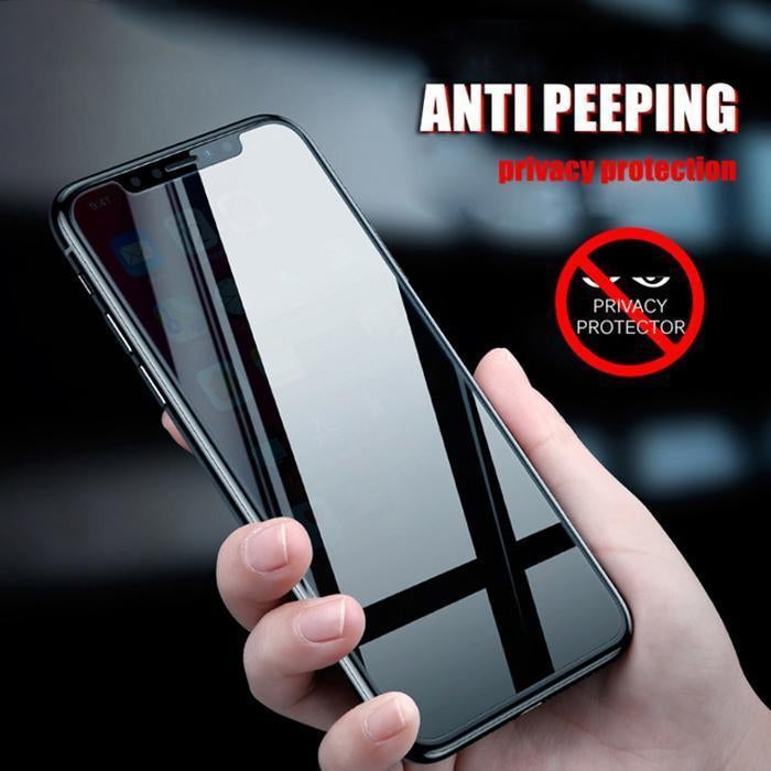 iPhone X Privacy Tempered Glass Screen Protector [Anti-Spy Glass]