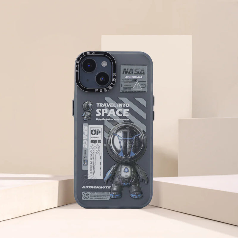 ASTRONAUT PATTERN IPHONE CASE