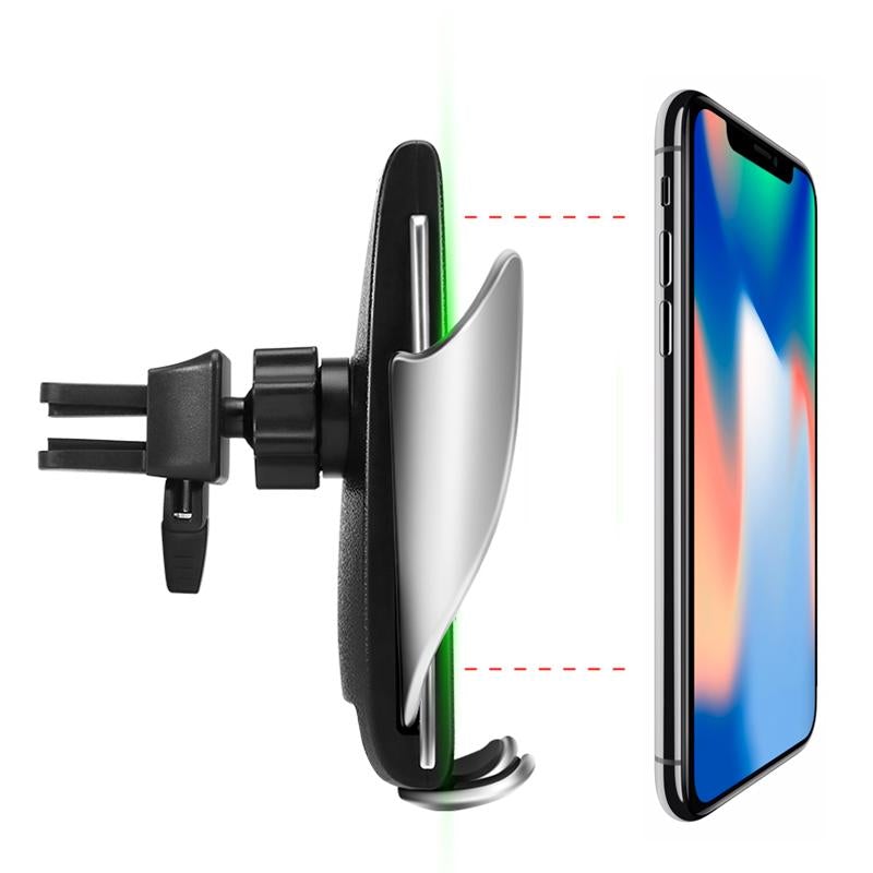 Auto-Clamp Magnetic Wireless Charger Mount