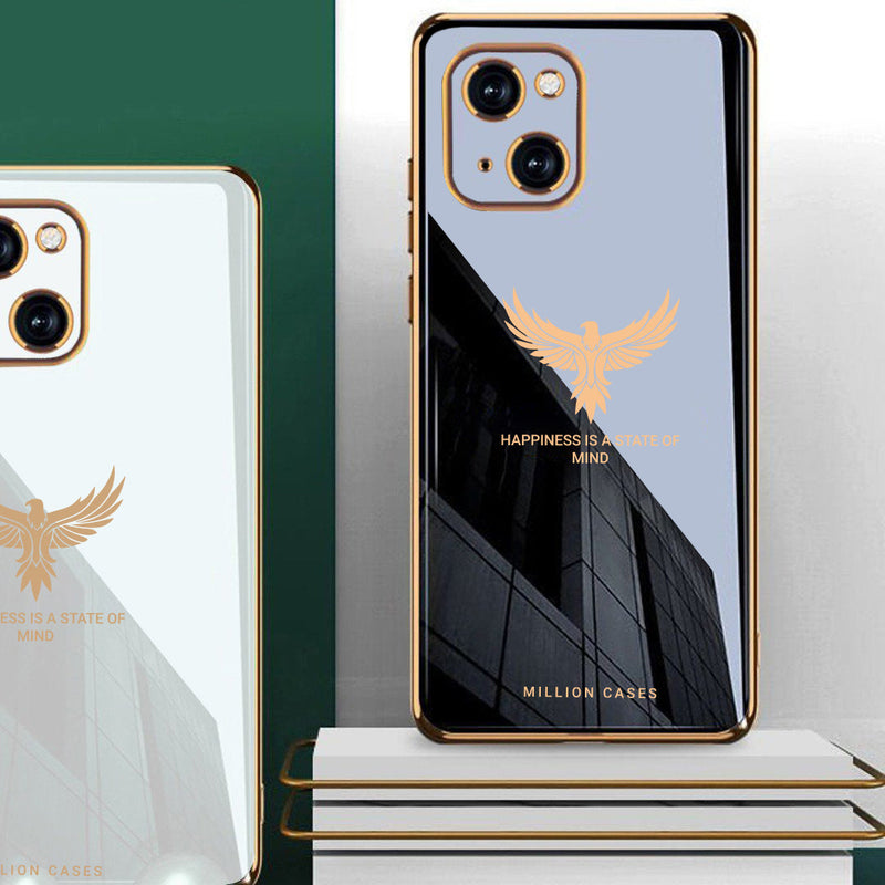 iPhone 11 Series Electroplating Eagle Pattern Case