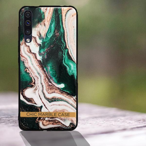 Galaxy A70 Landscape Chic Marble Case