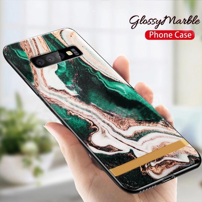 Galaxy S10 Plus Landscape Chic Marble Case