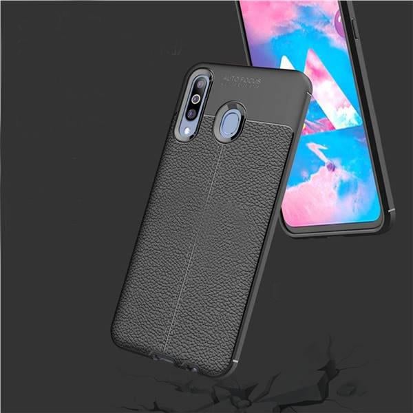 Galaxy M30 Auto Focus Leather Texture Case