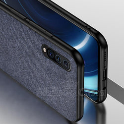 Galaxy A70 Two-tone Leather Textured Matte Case