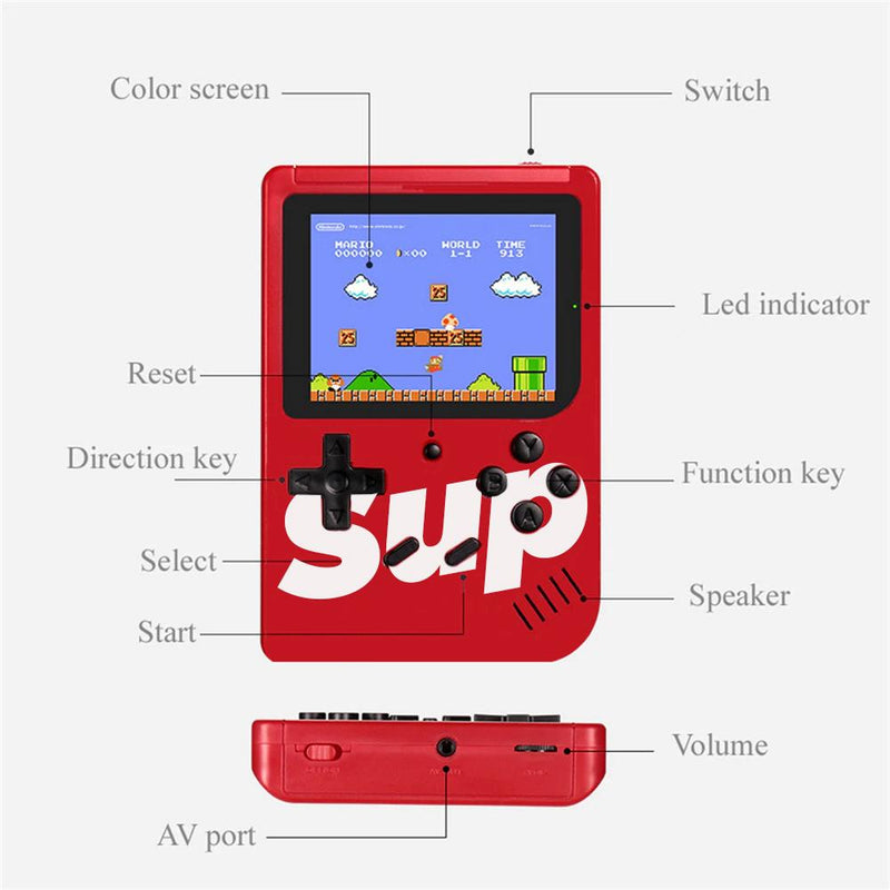 SUP ® Classic 400-in-1 Digital Game Console