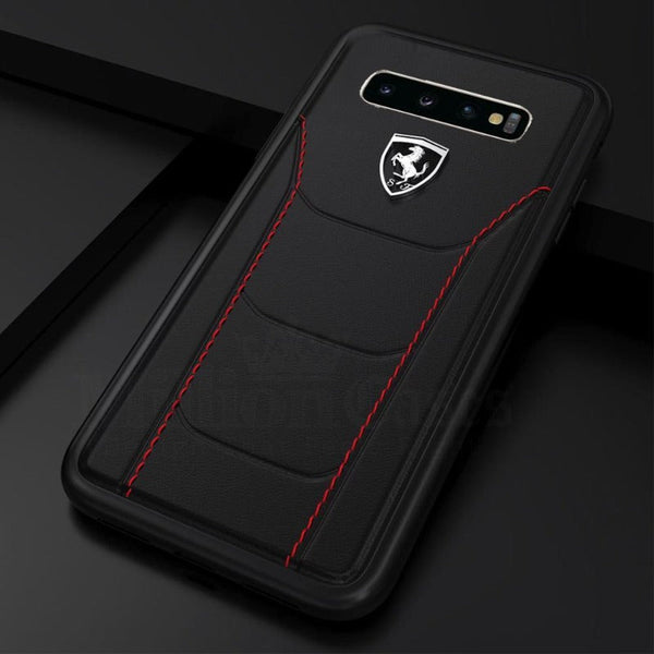 Galaxy Note 8 ® Ferrari  Genuine Leather Crafted Limited Edition Case