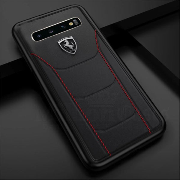 Ferrari ® Galaxy S20 Plus Genuine Leather Crafted Limited Edition Case