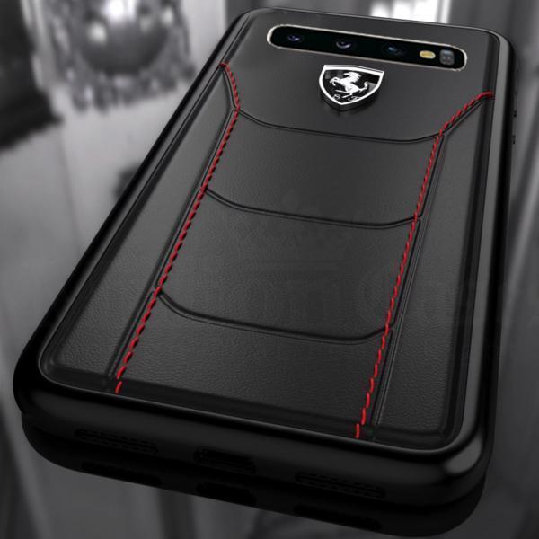 Ferrari ® Galaxy S20 Plus Genuine Leather Crafted Limited Edition Case