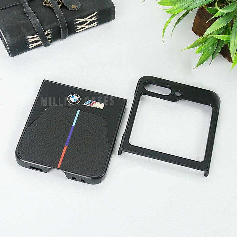 Galaxy Z Flip5 BMW Carbon Fiber Case