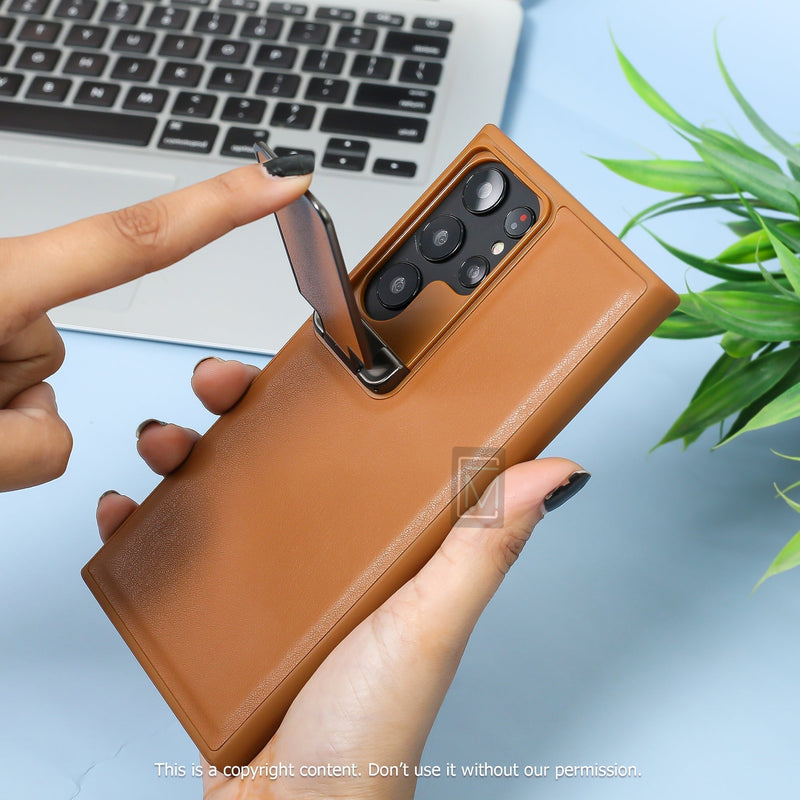 Foldable Stand Camera Protection Case - Samsung