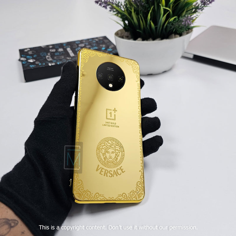 Crafted Gold Luxurious Camera Protective Case - OnePlus