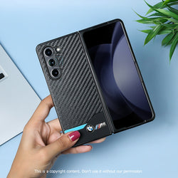 Galaxy Z Fold5 BMW Carbon Fiber Case