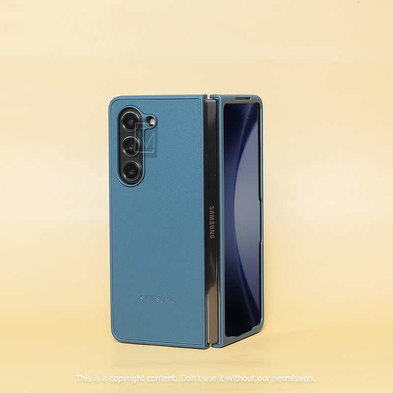 Galaxy Z Fold5 Classy Leather Hybrid Case