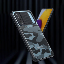 Galaxy A52 Camouflage Camera Protective Case